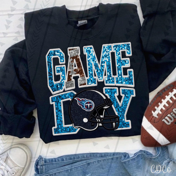 Game Day Faux Football Teams DTF 2 of 2