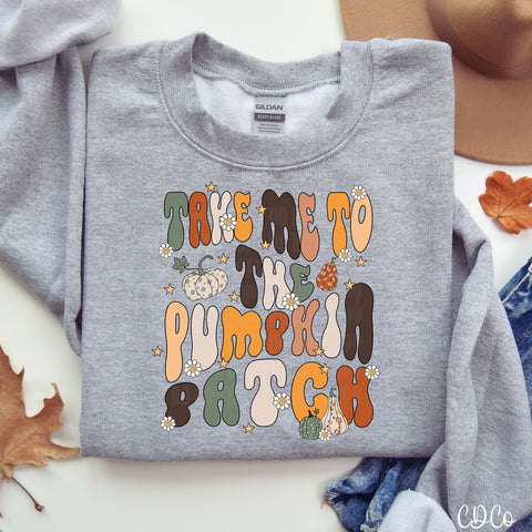 Multi Stacked Take Me to the Pumpkin Patch DTF