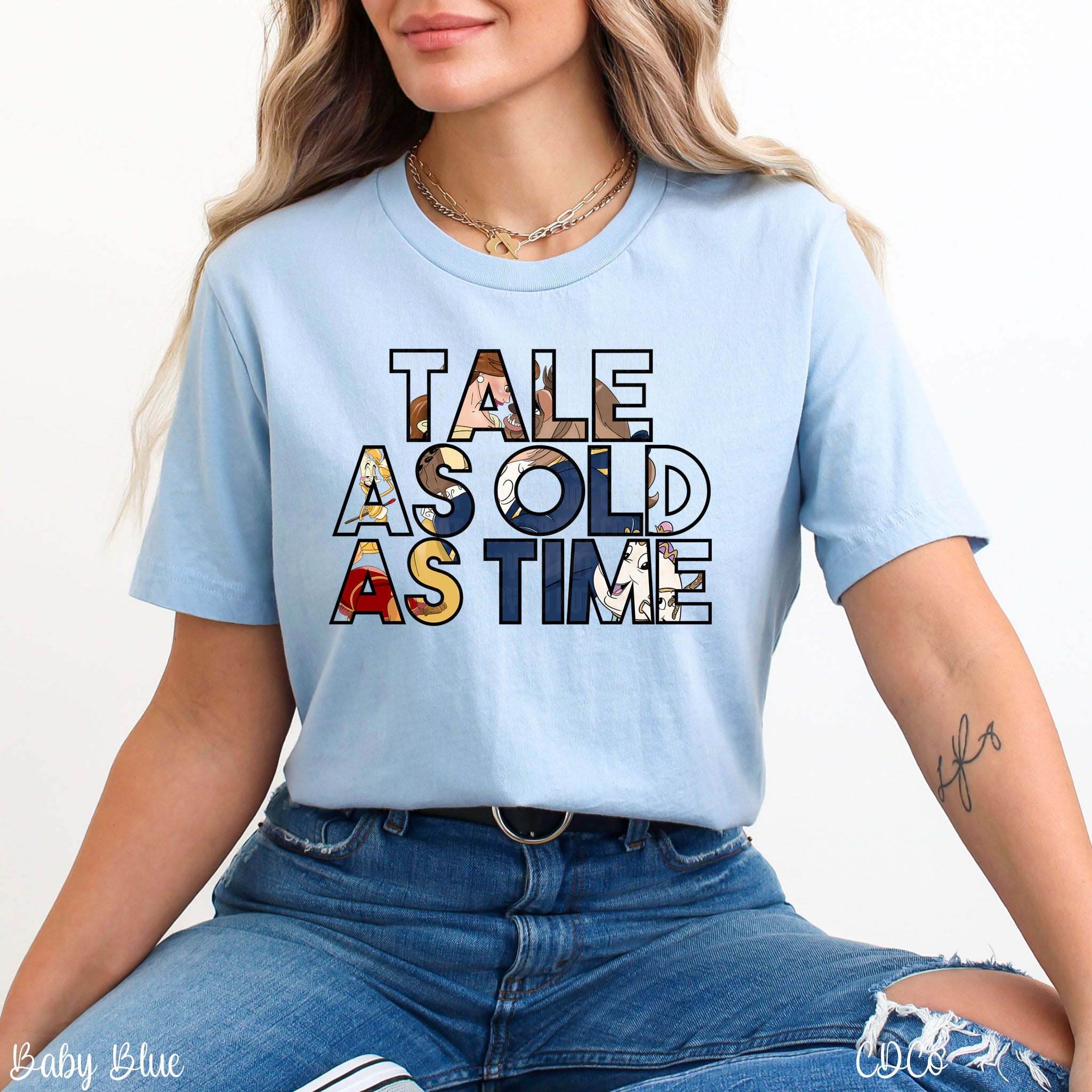 Tale As Old As Time DTF