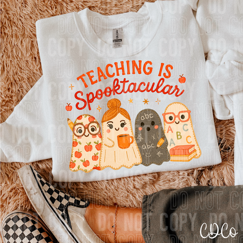 Teaching is Spooktacular 6485 DTF