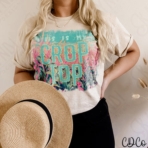 Bright This is My Crop Top 5363 DTF