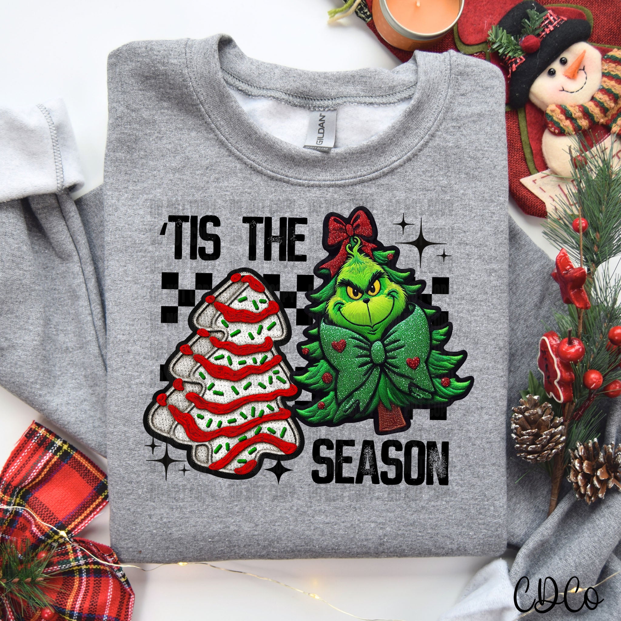 Tis the Season Cakes GG Tree 10066 DTF