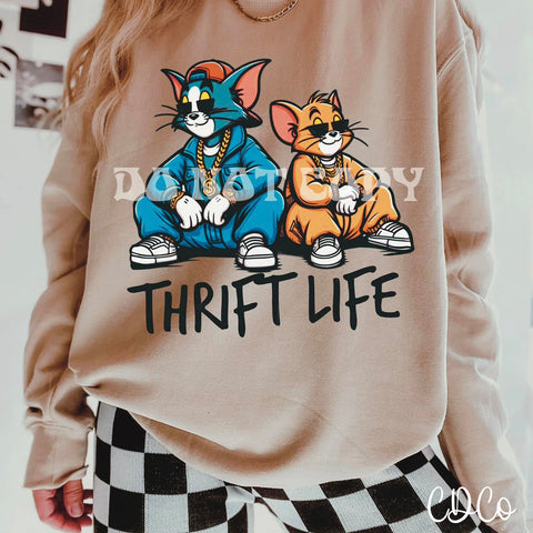 Tom Jerry Thrift Life 3494 DTF