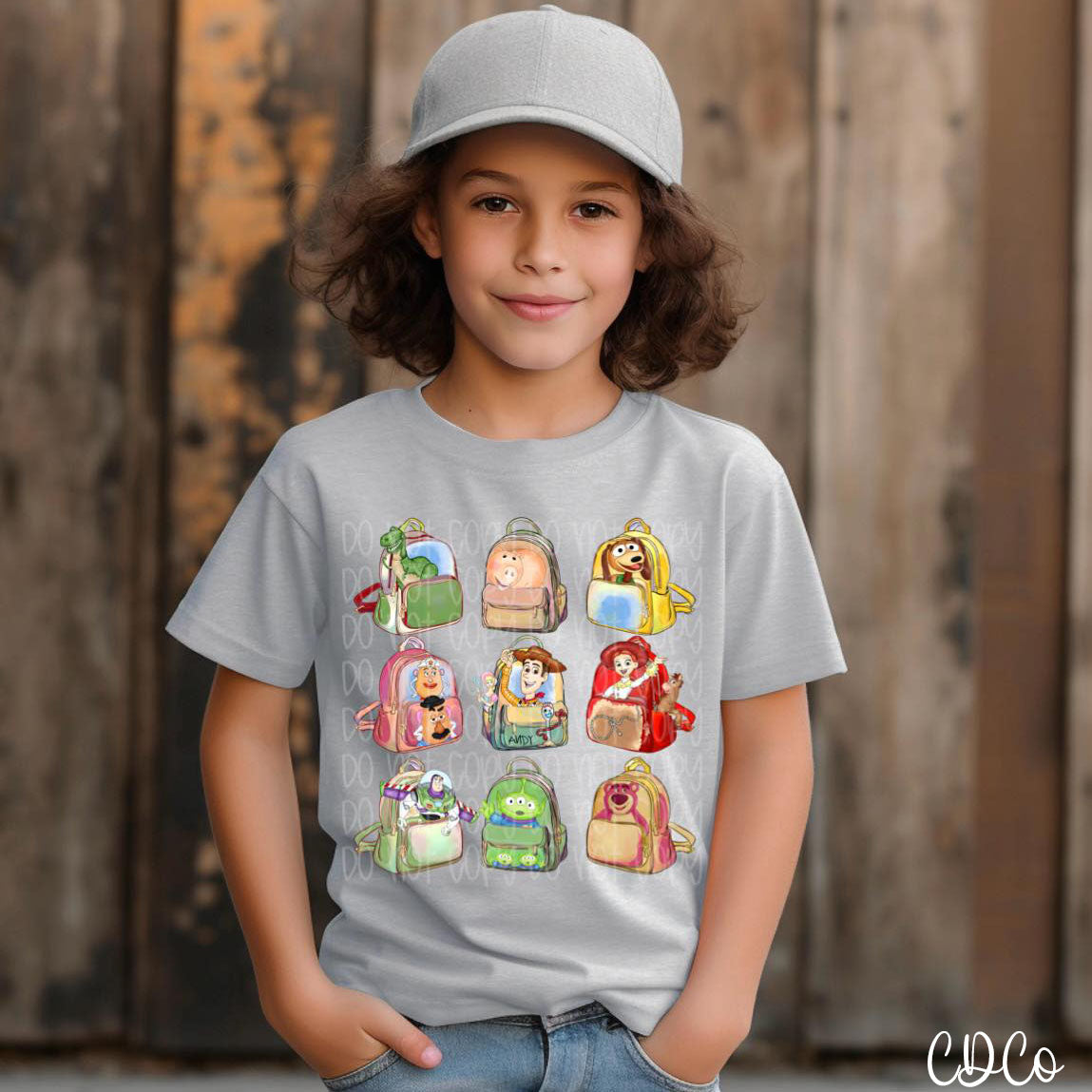 Toy Story Backpack Grid 5510 DTF