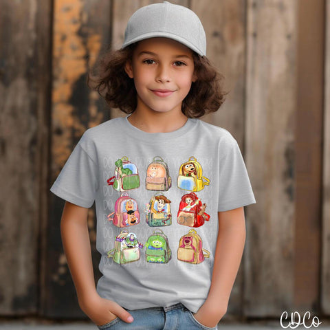 Toy Story Backpack Grid 5510 DTF