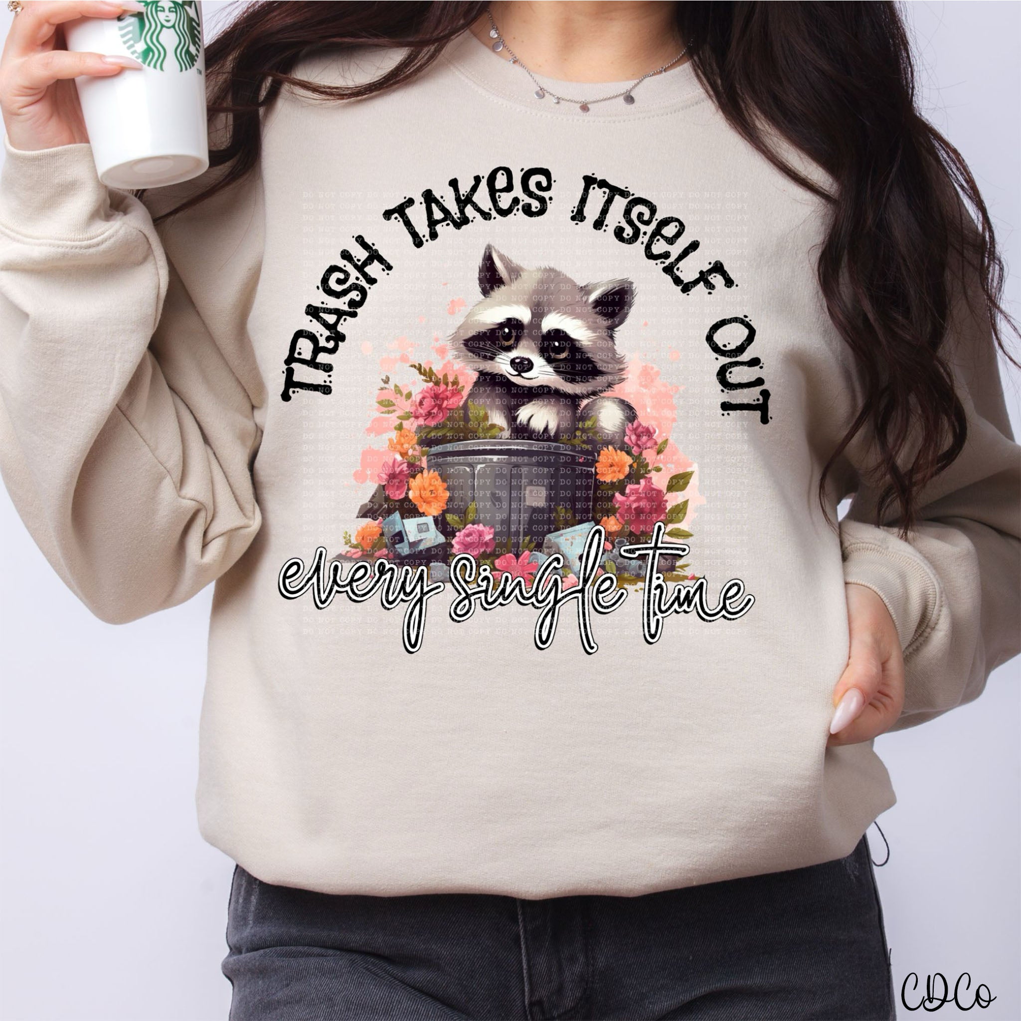 Trash Takes Itself Out DTF
