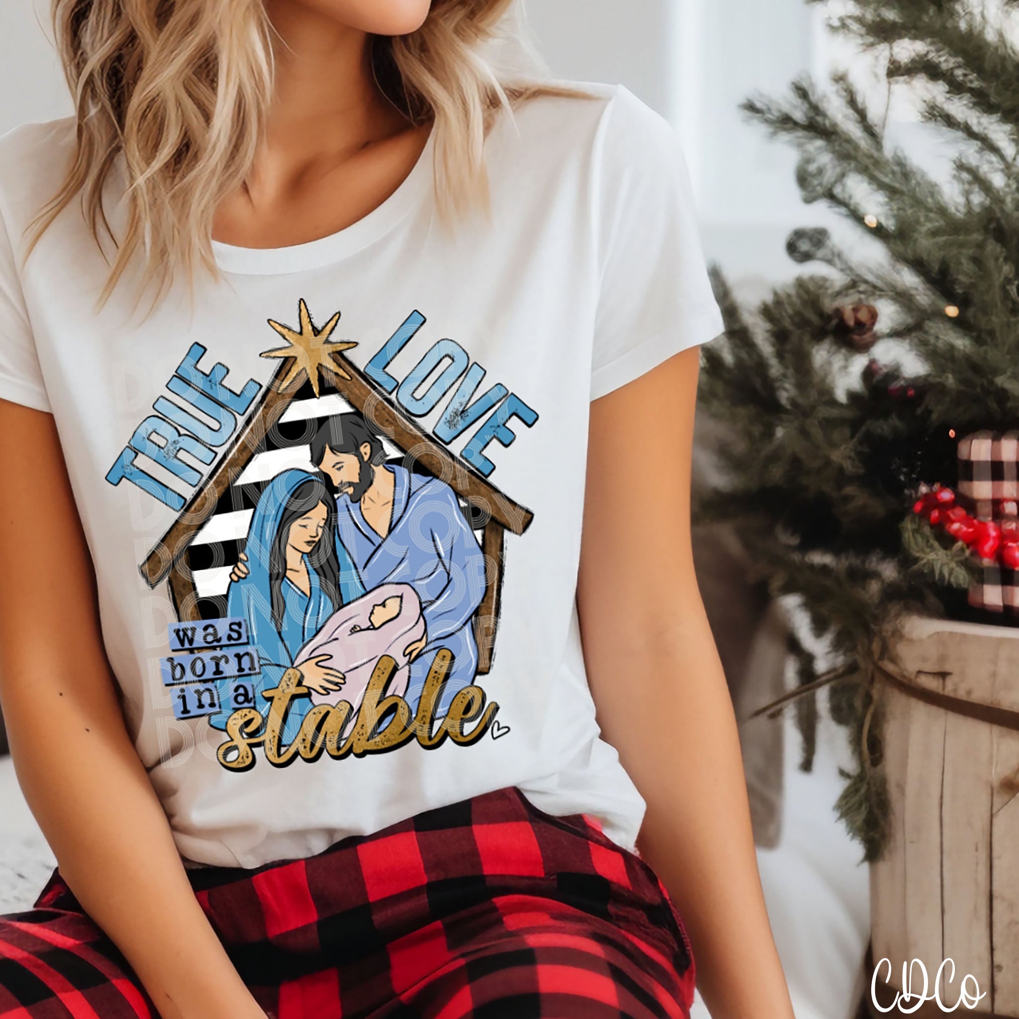 True Love Was Born in a Stable DTF