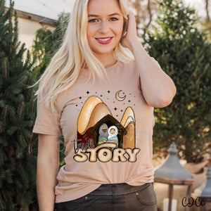 True Story Bubble Retro DTF