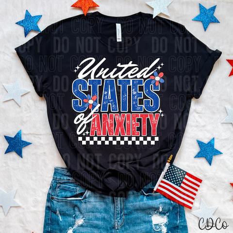 United States of Anxiety 6050 DTF