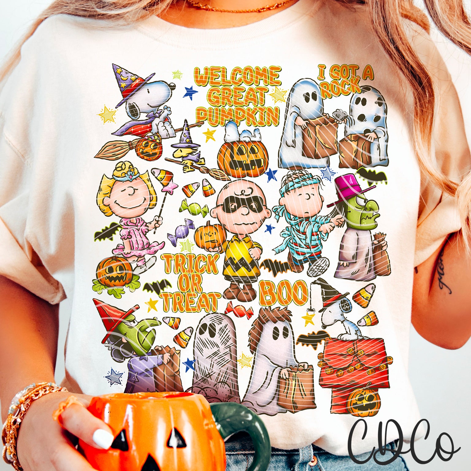 Welcome Great Pumpkin DTF