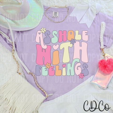 Asshole With Feelings 2328 DTF