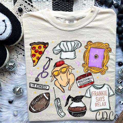 Friends Collage DTF