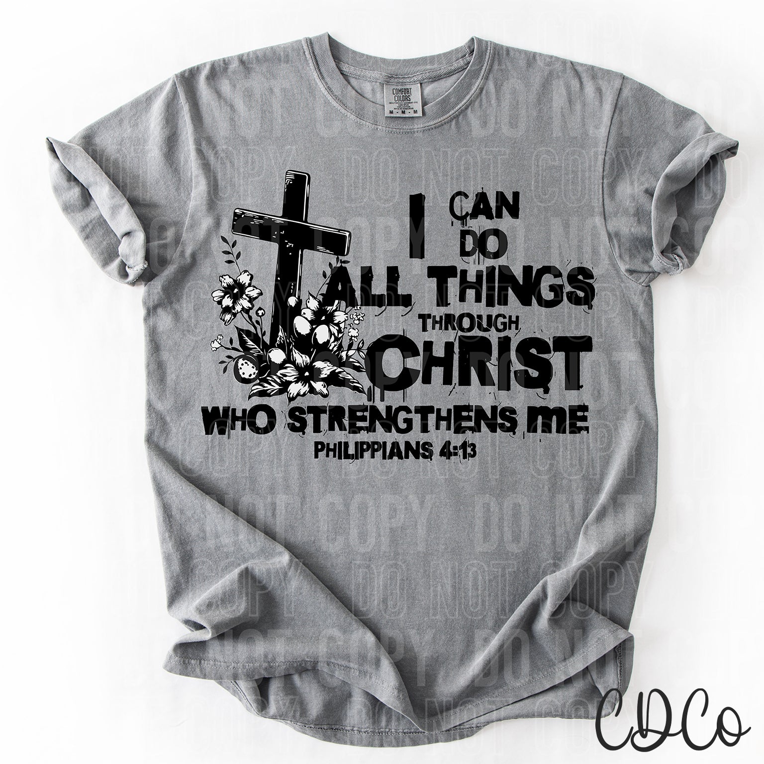 I Can Do All Things Through Christ 3704 DTF