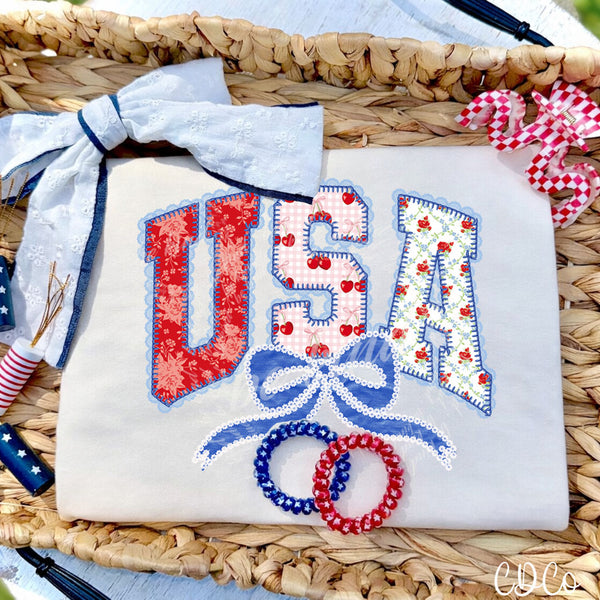 USA Scallop (3 options) DTF - Chase Design Co.