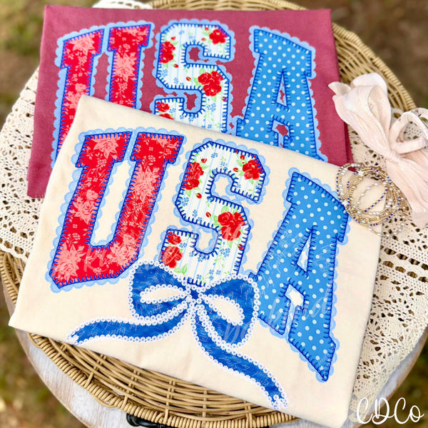 USA Scallop (3 options) DTF - Chase Design Co.