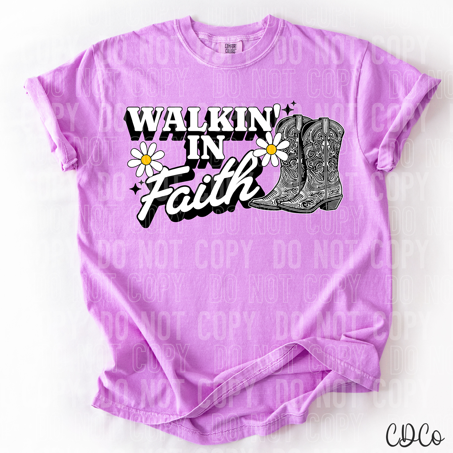 Walkin' In Faith Boots 3750 DTF