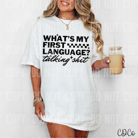 What's My First Language 6090 DTF