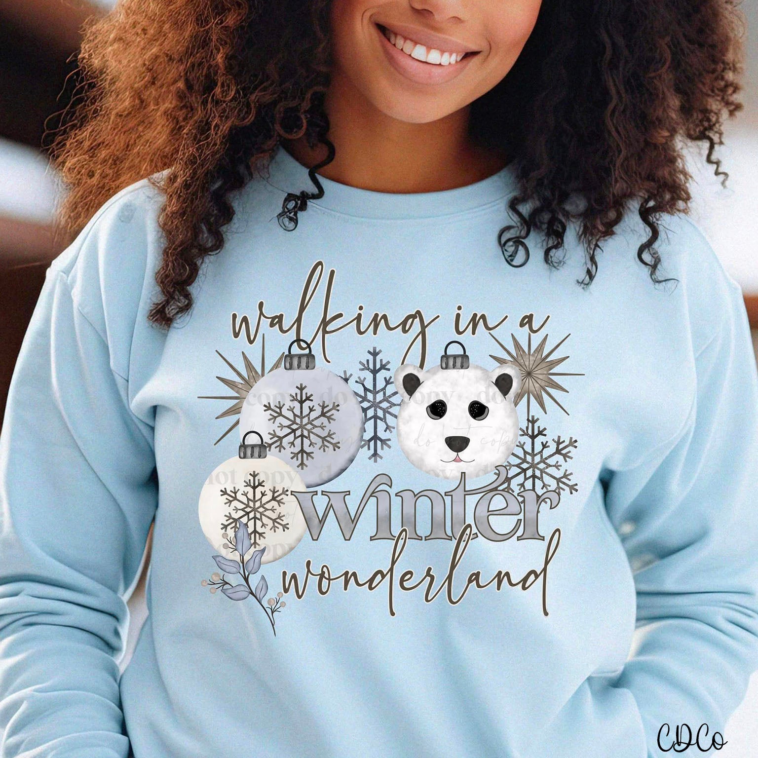 Walking in a Winter Wonderland DTF