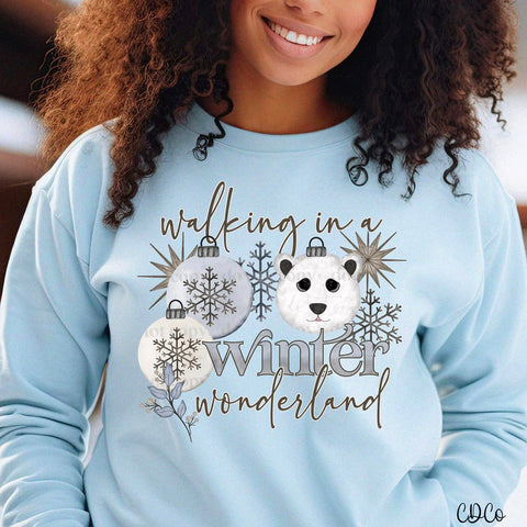 Walking in a Winter Wonderland DTF