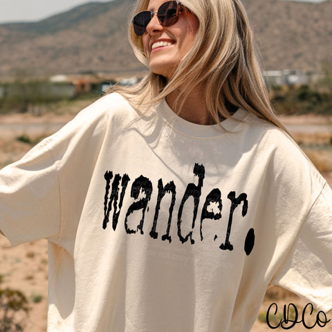 Wander Typography 5749 DTF