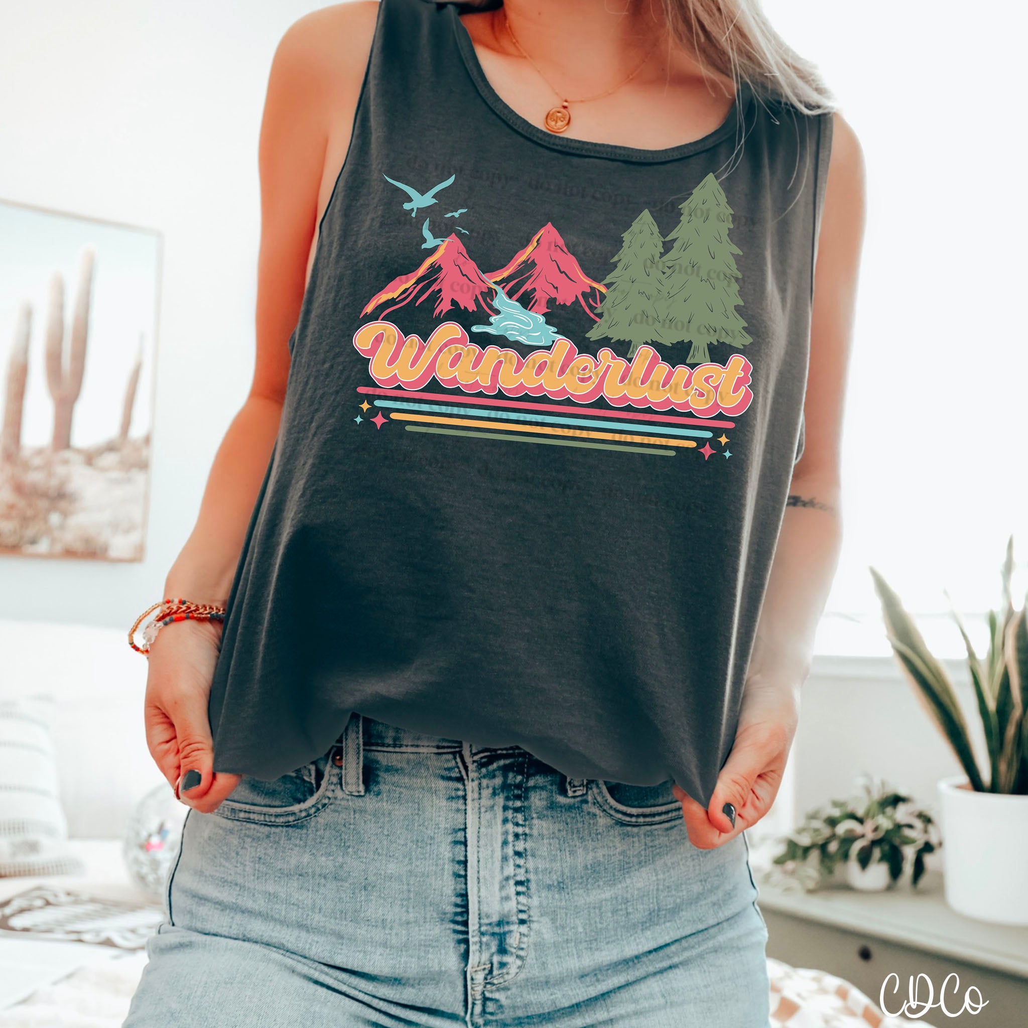 Retro Wanderlust Bright DTF