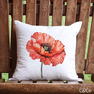 Watercolor Bold Poppy 3027 DTF