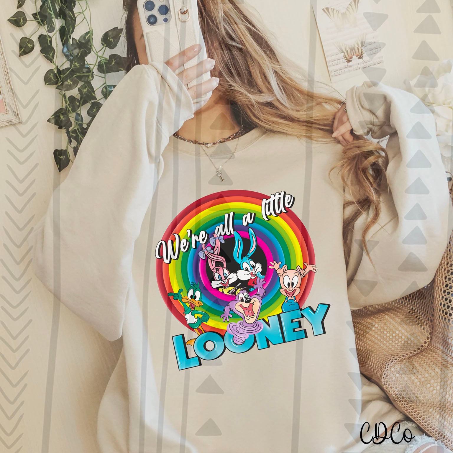 We're All a Little Looney 2458 DTF