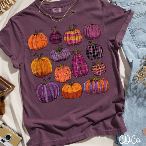 Whimsical Pumpkin Collage 6664 DTF