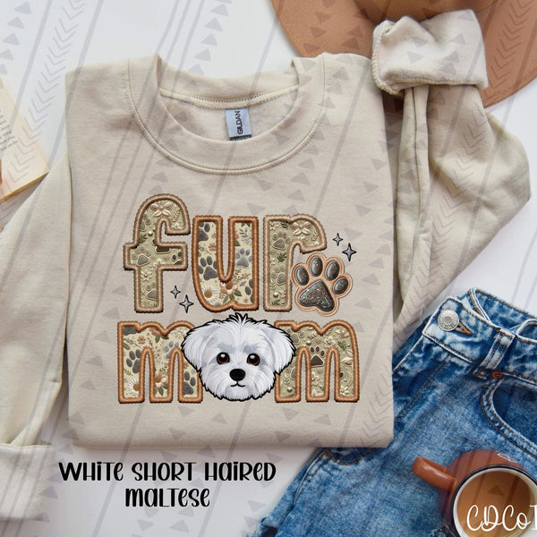 Fur Mom Dog Faux Embroidery DTF (6 of 6)