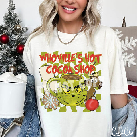 Who Hot Cocoa Shop DTF