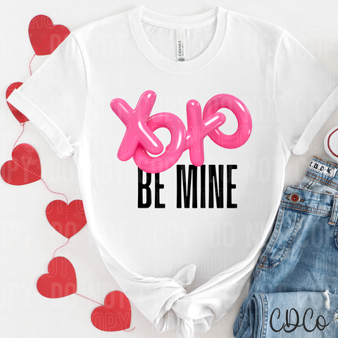 XOXO Be Mine Black 3411 DTF