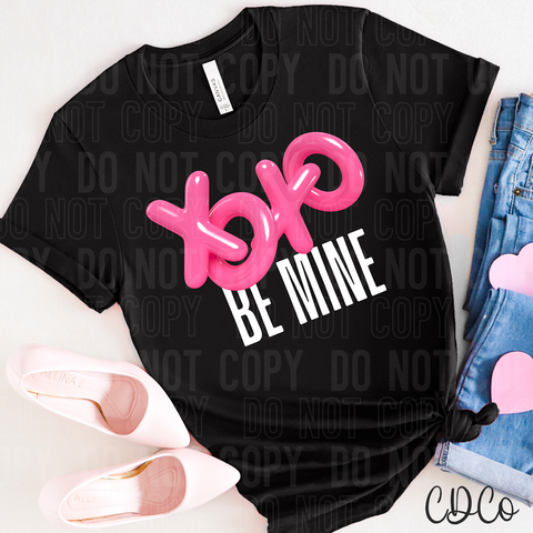 XOXO Be Mine White 3412 DTF