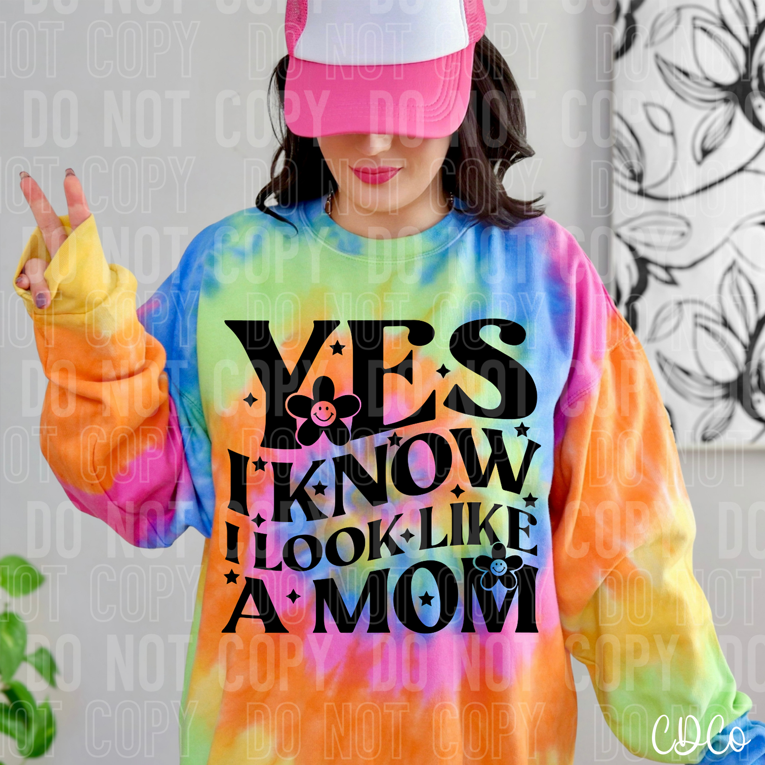 Yes I Know I Look Like a Mom DTF