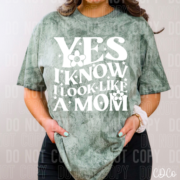 Yes I Know I Look Like a Mom DTF
