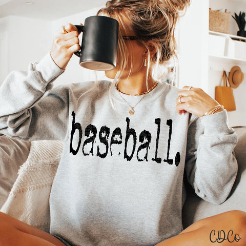 Baseball Type 3676 DTF