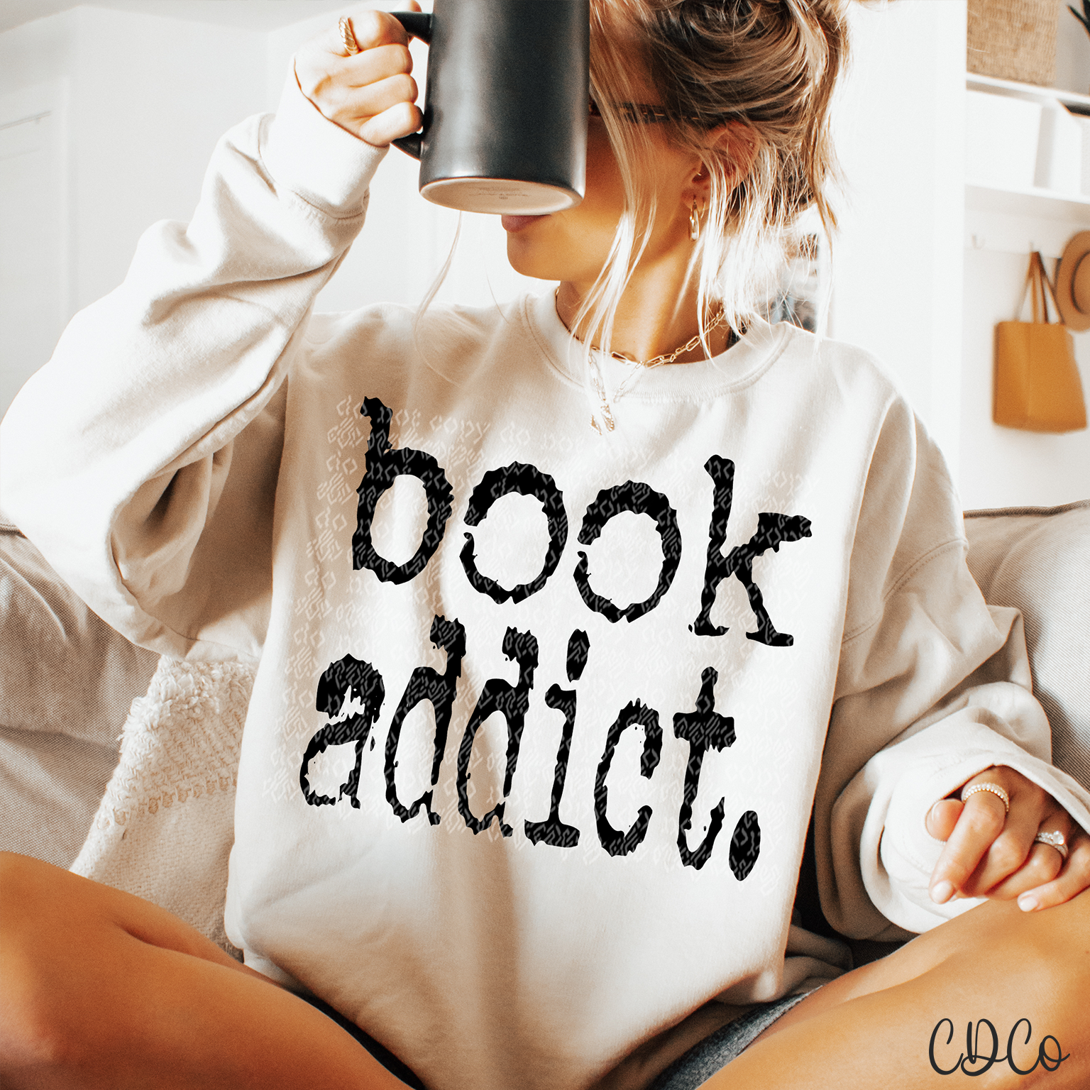 Book Addict Typo 3940 DTF