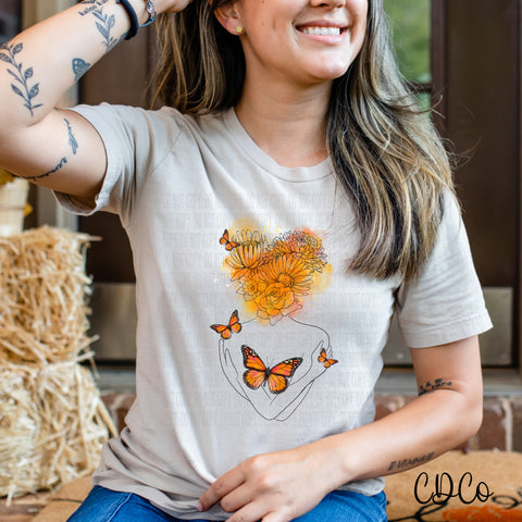 Butterfly Lady DTF