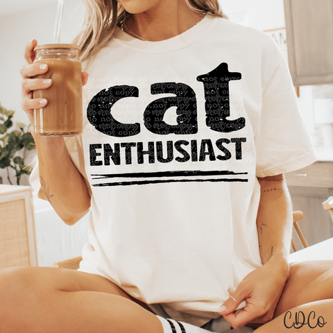 Cat Enthusiast 3932 DTF