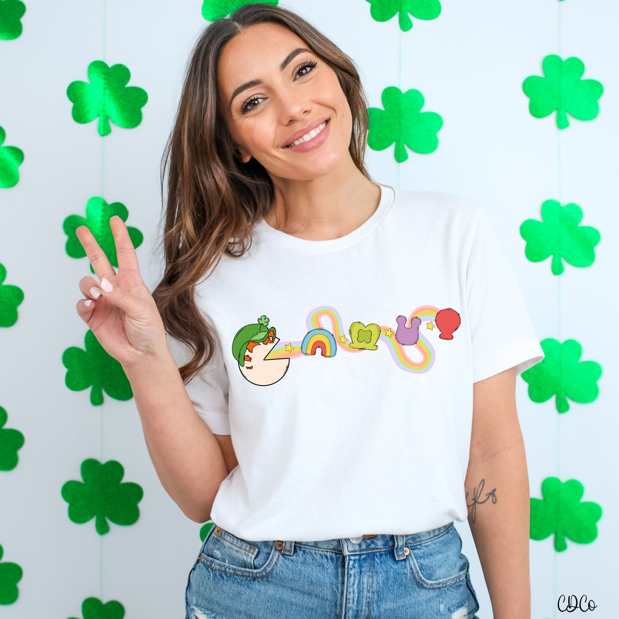 Chomp Lucky Leprechaun Charm DTF
