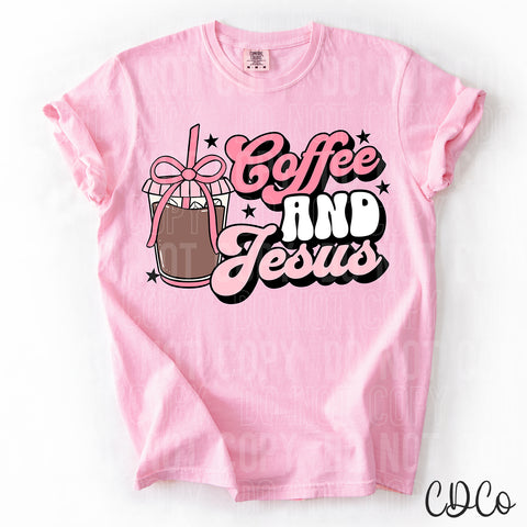Coffee and Jesus 3716 DTF
