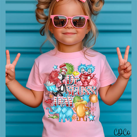 DrS Striped Collage 2541 DTF