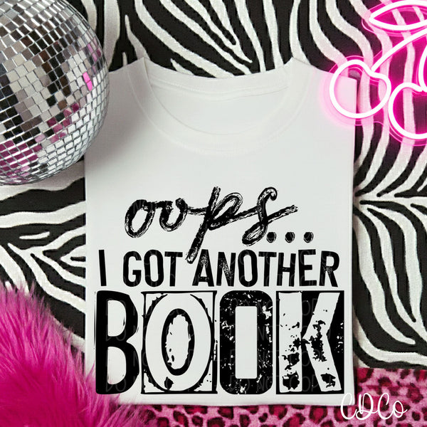 Opps I Got Another Book DTF - Chase Design Co.