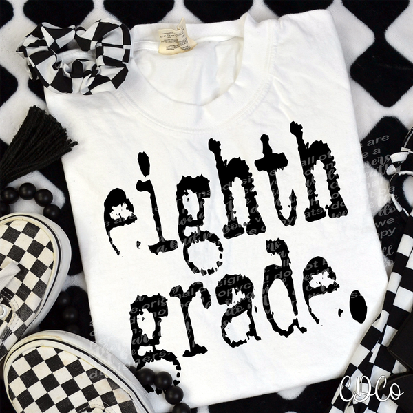 Grade School Typography DTF