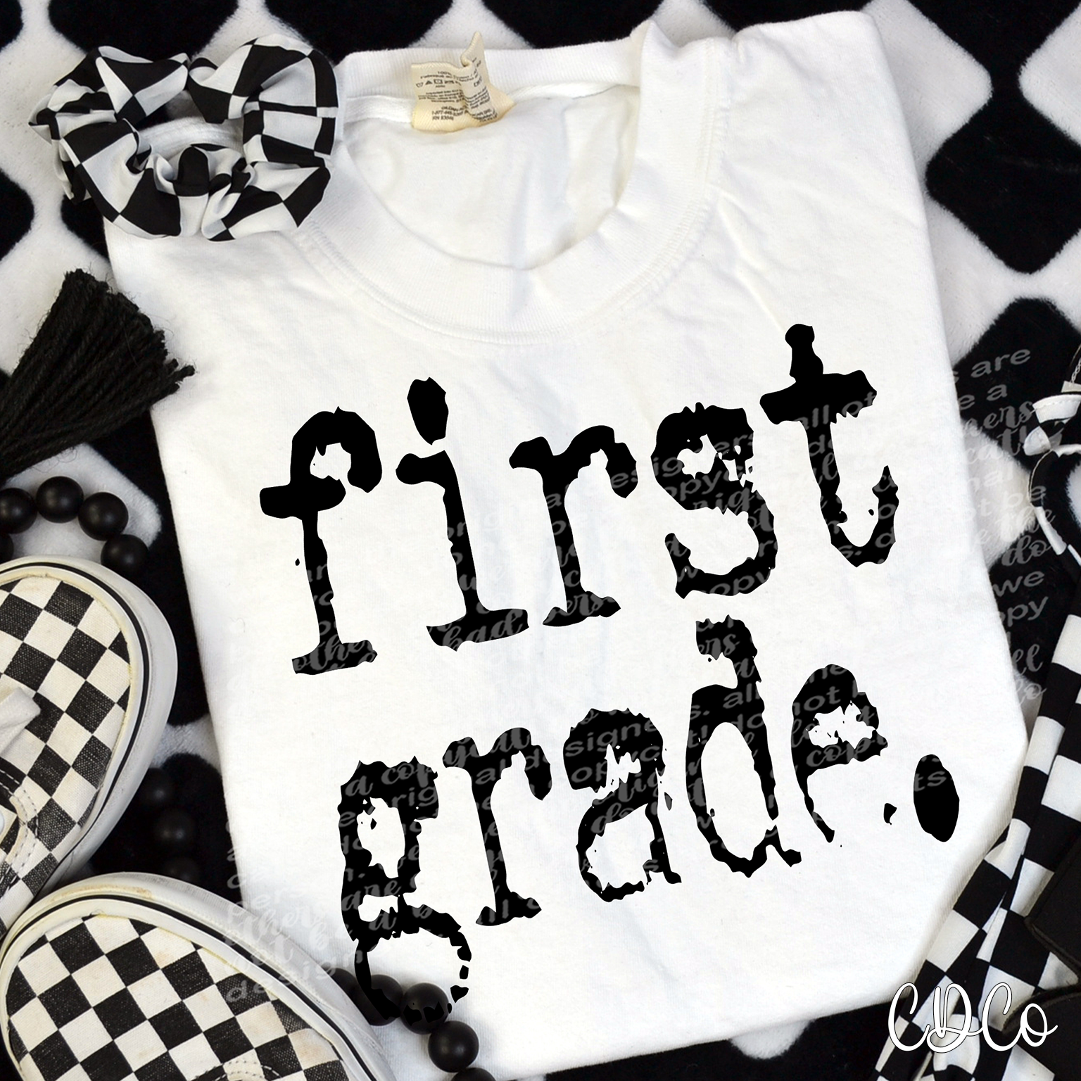 Grade School Typography DTF