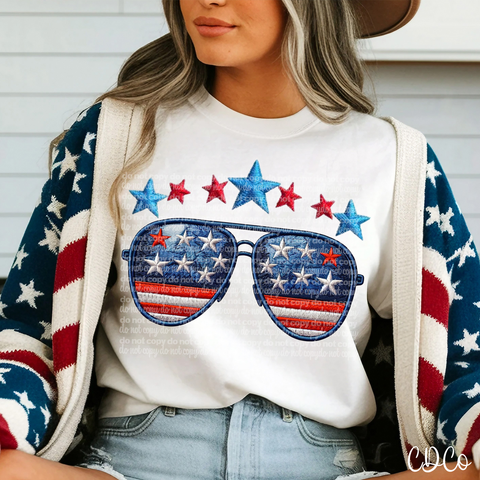 Flag Sunnies 6216 DTF