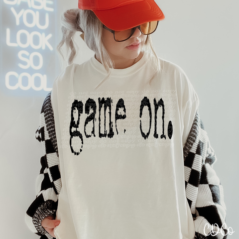 Game On Type 3913 DTF