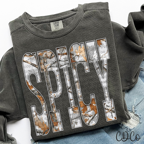 Spicy Gray Camo 6779 DTF