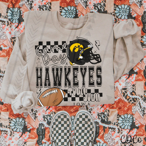 Touchdown Game Day Football College DTF