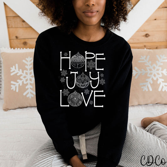 Hope Joy Love (325°)