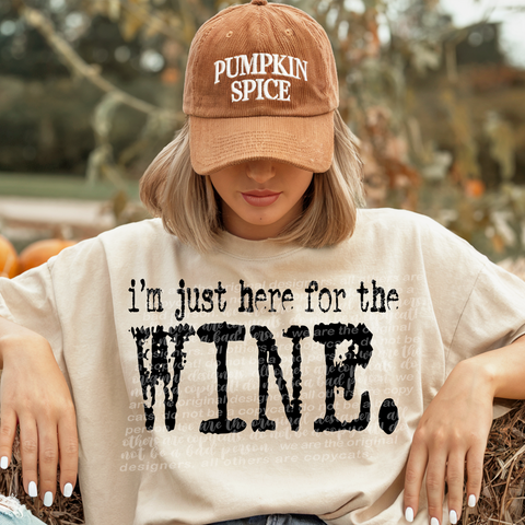 I'm Just Here For The Wine  -  7896 DTF